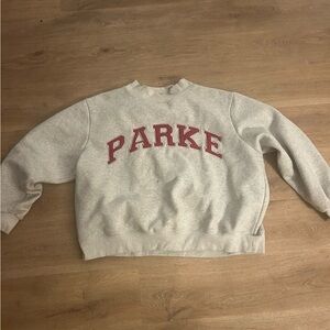 XXL Parke Valentines crewneck with red logo